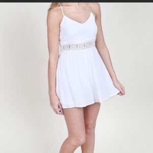 Altar’d State | Romper | Ivory | Lace Cut Out